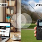 rádio online vs rádio digital diferenças