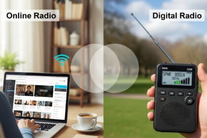 rádio online vs rádio digital diferenças
