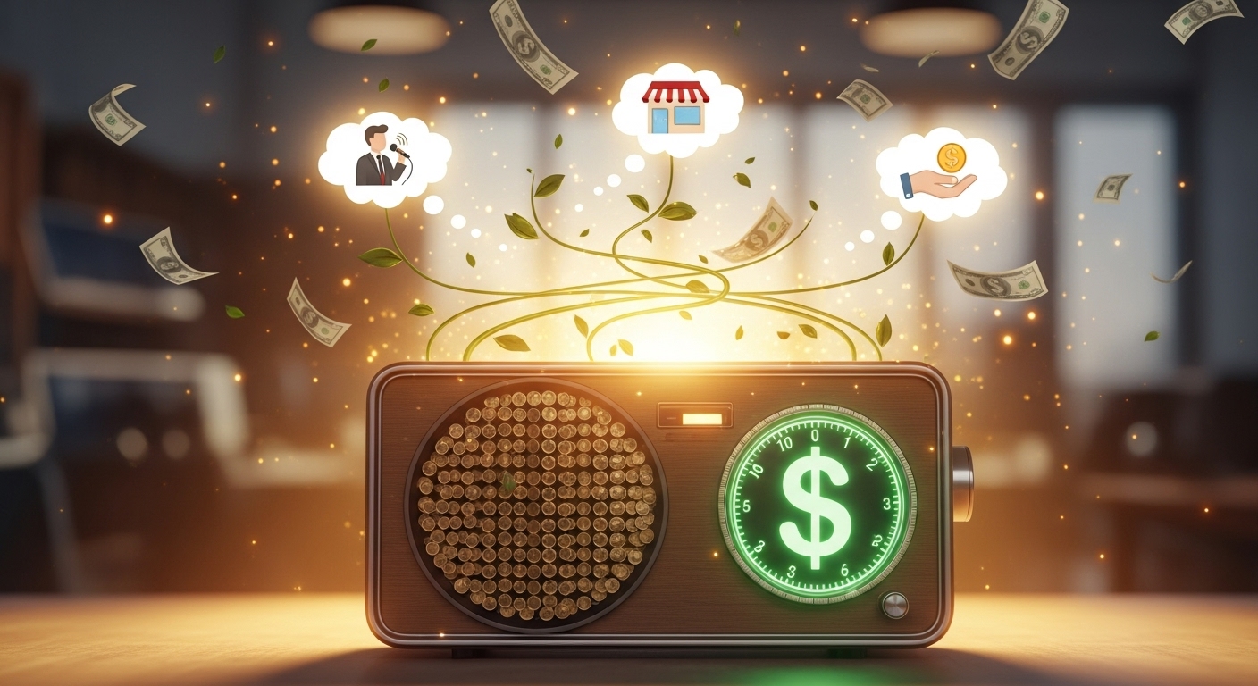 como monetizar uma web rádio