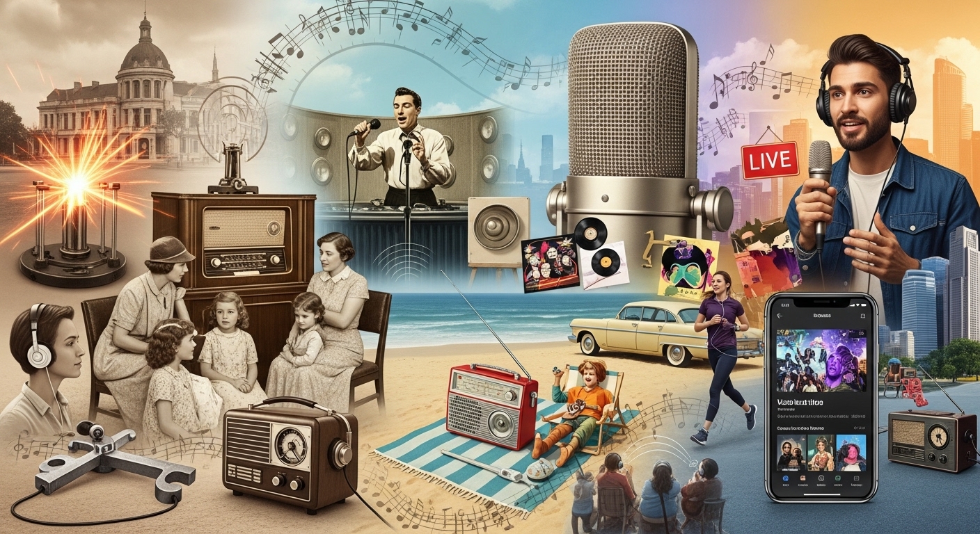 A Fascinante História do Rádio
